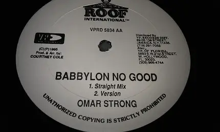 Jigsy King / Omar Strong - Oh Mama / Babbylon No Good