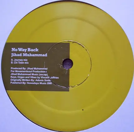 Jihad Muhammad - No Way Back