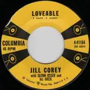 7inch Vinyl Single - Jill Corey With Glenn Osser And His Orchestra - Loveable / Sweet Sugar Lips - Promo