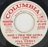 7inch Vinyl Single - Jill Corey - The President Song / Have I Told You Lately That I Love You