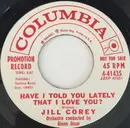 7inch Vinyl Single - Jill Corey - The President Song / Have I Told You Lately That I Love You