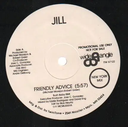 Jill - Friendly Advice