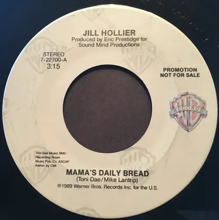 Jill Hollier - Mama's Daily Bread