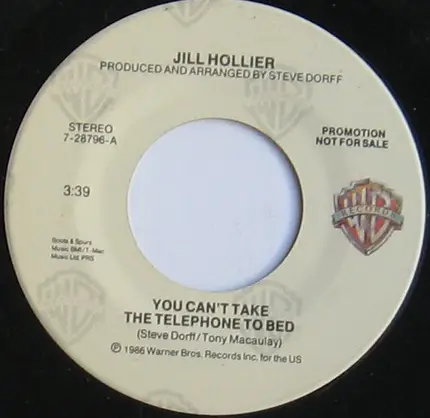 Jill Hollier - You Can't Take The Telephone To Bed