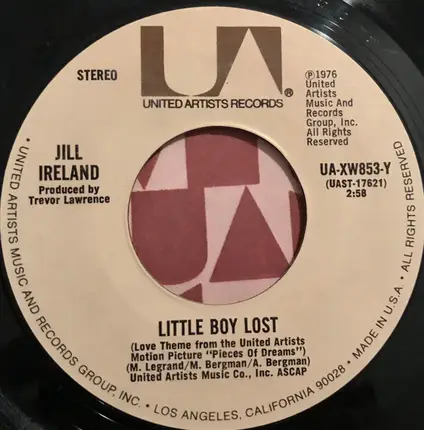Jill Ireland - Hello and Goodbye / Little Boy Lost