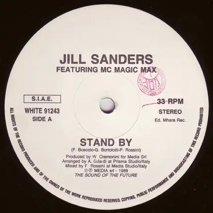Jill Sanders Featuring MC Magic Max - Stand By