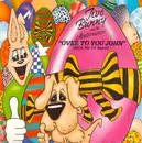 7inch Vinyl Single - Jive Bunny And The Mastermixers - Over To You John (Here We Go Again)