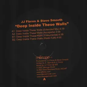 JJ FLORES & STEVE SMOOTH - Deep Inside These Walls