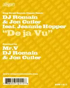 12inch Vinyl Single - Jon Cutler & DJ Romain Feat. Jeannie Hopper - Déjà Vu (Mr. V Sole Channel Remix)