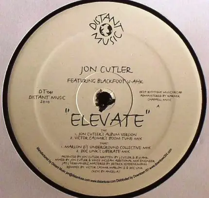 Jon Cutler Feat Blackfoot U-Ahk - Elevate