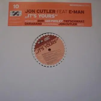 Jon Cutler Feat E-Man - It's Yours