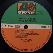 LP - Jon Anderson - Song Of Seven