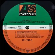 LP - Jon Astley - Everyone Loves The Pilot (Except The Crew)