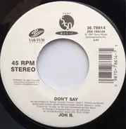Jon B - Don't Say / Let U Shine