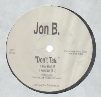 Jon B. - don't talk