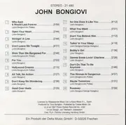 CD - Jon Bon Jovi - John Bongiovi