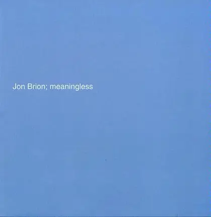 Jon Brion - Meaningless