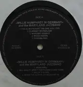 LP - Jon Marks , Maryland Jazz Band Of Cologne Feat. Willie Humphrey - In Germany
