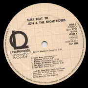 LP - Jon & The Nightriders - Surf Beat '80