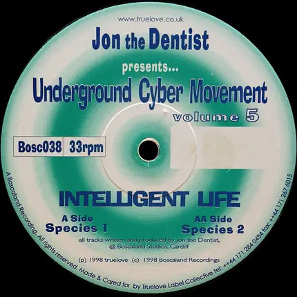 Jon The Dentist Presents Underground Cyber Movement - Volume 5