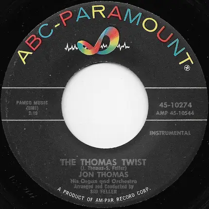 Jon Thomas And His Orchestra - So Good / The Thomas Twist
