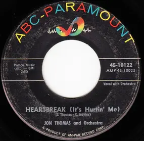 Jon Thomas - Heartbreak (It's Hurtin' Me) / Teasin'