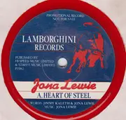 7inch Vinyl Single - Jona Lewie - Heart Of Steel - Red Vinyl