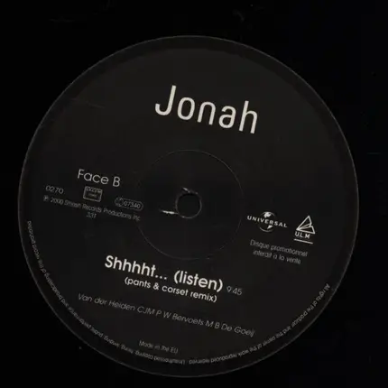 Jonah - Shhhht... Listen!!