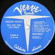 LP - Jonathan Winters - Jonathan Winters' Mad, Mad, Mad, Mad World