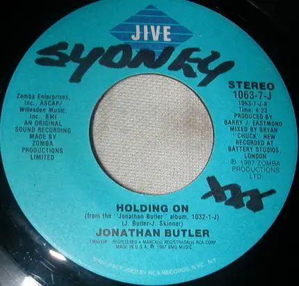 Jonathan Butler - Holding On