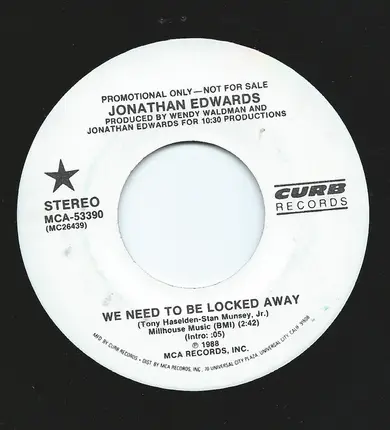 Jonathan Edwards - We Need To Be Locked Away