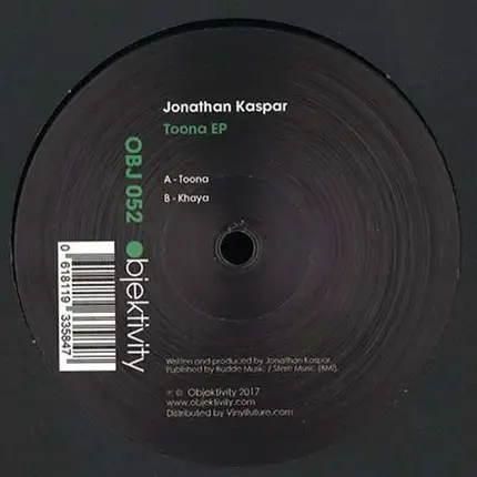 Jonathan Kaspar - Toona EP