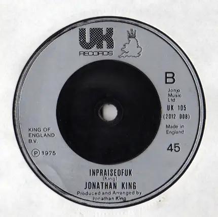 Jonathan King - Una Paloma Blanca (White Dove)
