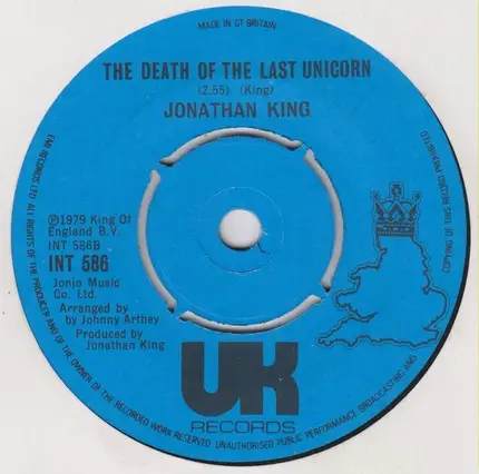Jonathan King - You're The Greatest Lover