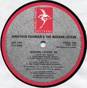 LP - Jonathan Richman & The Modern Lovers - Modern Lovers 88