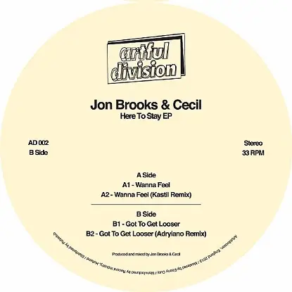 Jon Brooks & Cecil - Here To Stay Ep