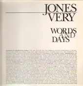 Jones Very - Words and Days