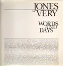 LP - Jones Very - Words And Days