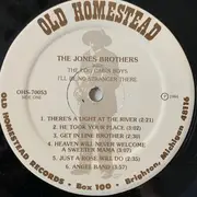 LP - Jones Brothers With The Log Cabin Boys - I'll Be No Stranger There
