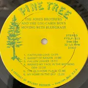 LP - Jones Brothers And The The Log Cabin Boys - Moving With Bluegrass