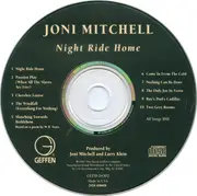 CD - Joni Mitchell - Night Ride Home