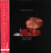 Double LP - Joni Mitchell - Shadows And Light - Embossed Gatefold + OBI + Insert