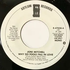 Joni Mitchell - Why Do Fools Fall In Love