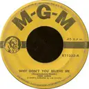 7inch Vinyl Single - Joni James - Why Don't You Believe Me / Purple Shades