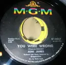 7inch Vinyl Single - Joni James - You Were Wrong / Somebody Else Is Taking My Place