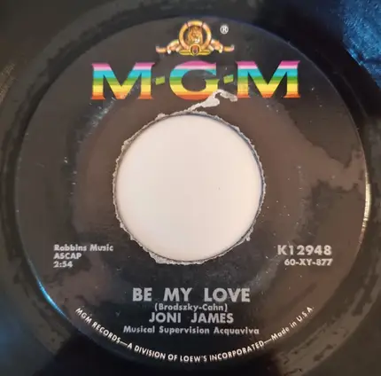 Joni James - Be My Love