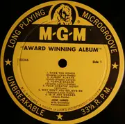 LP - Joni James - Joni James 'Award Winning Album'