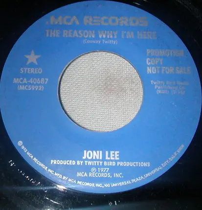 Joni Lee - The Reason Why I'm Here