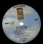 LP - Joni Mitchell - For The Roses