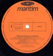 LP - Jonny Woger And Orchester Kay Webb - Gitarrenklänge In Stereo